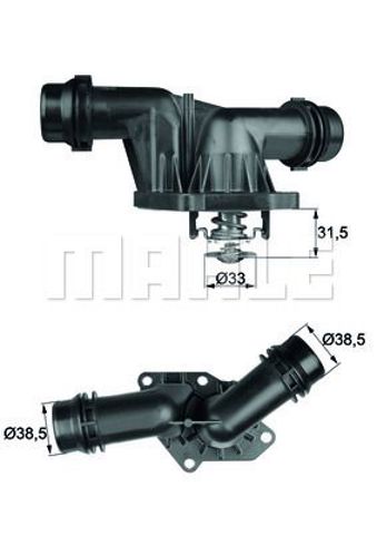 Корпус термостата в зборі TI2585 MAHLE