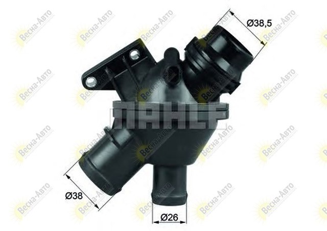 Кожух термостата TM25108 MAHLE