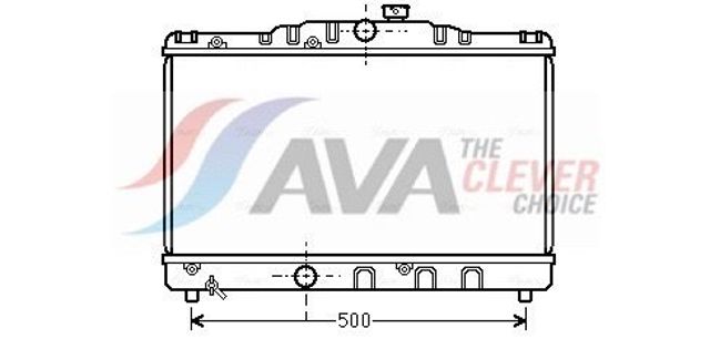 Радіатор основний Тойота Королла
