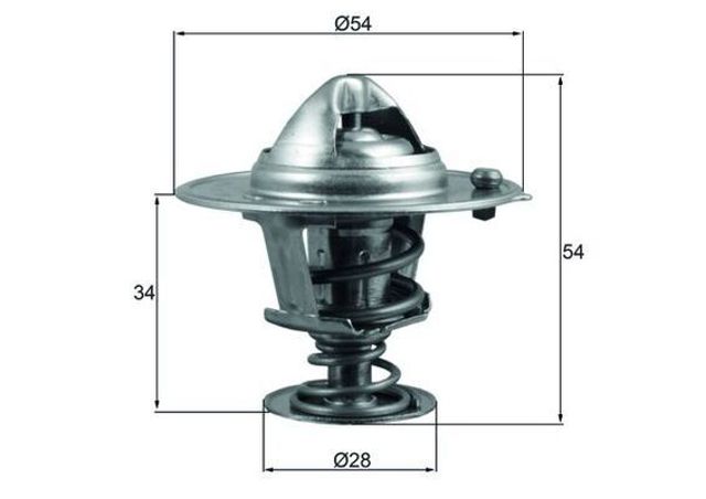 Термостат впускного колектора TX20688D MAHLE