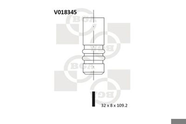 Випускний клапан V018345
