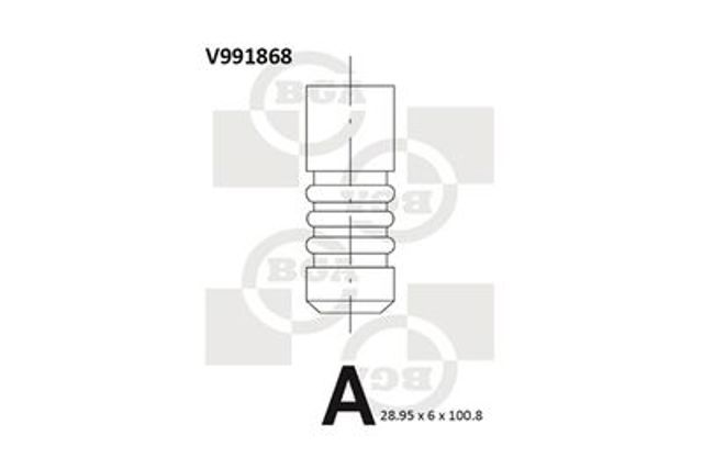Випускний клапан V991868