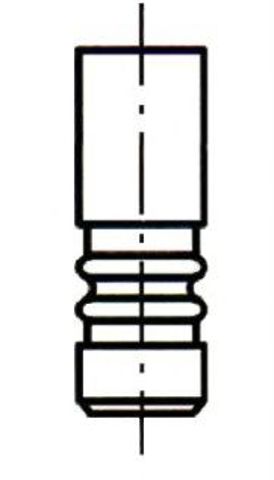 Набір клапанів (впускний+випускний) transporter t4 / caddy (1y-aab-aja) 1.9 d-2.4d 10v VI0008