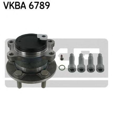 Підшипник призначений для монтажу на маточину, з елементами монтажу VKBA6789