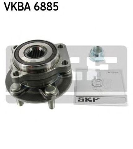 Підшипник в зборі з маточиною передній VKBA6885 SKF