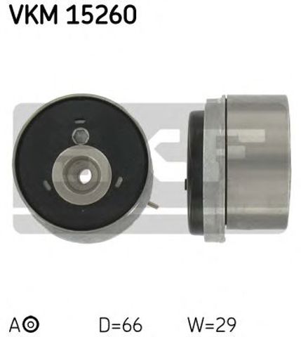 Ролик натягувача ременя ГРМ VKM15260 SKF