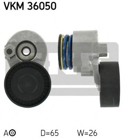 Натяжной ролик, поликлиновой  ремень VKM36050