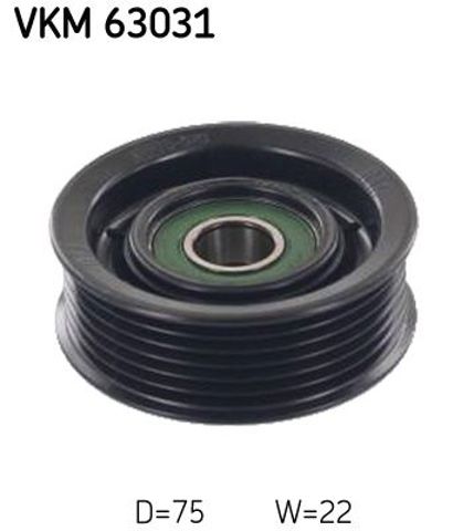 Ролик приводного ременя, паразитний VKM63031 SKF