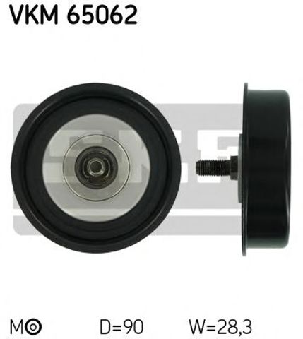 Натяжной ролик, поликлиновой  ремень VKM 65062