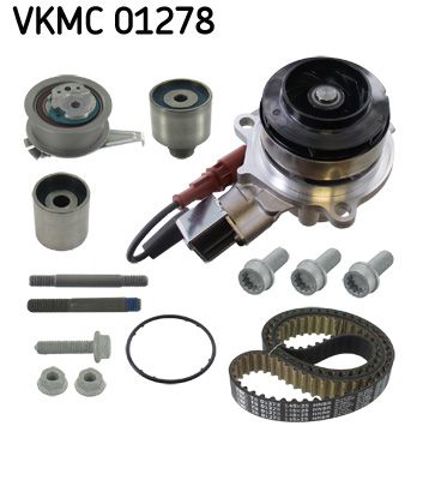 Водяний насос + комплект ременя грм VKMC01278