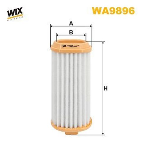 Повітряний фільтр двигуна WA9896 WIX