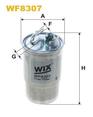 Фільтр палива WF8307 WIX