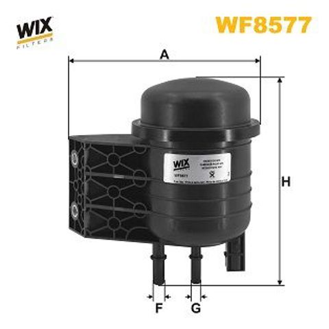 Фільтр тонкого очищення палива WF8577 WIX