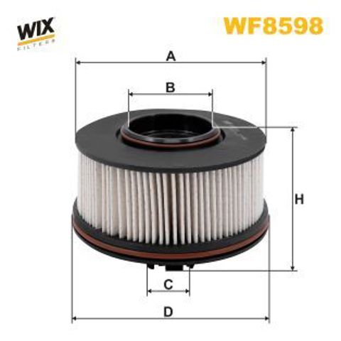 Фільтр паливний WF8598 WIX