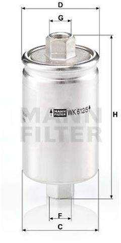 Фільтр палива WK6125 MANN