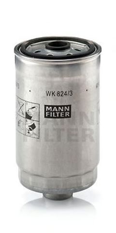 Фільтр паливний / картридж / WK 824/3