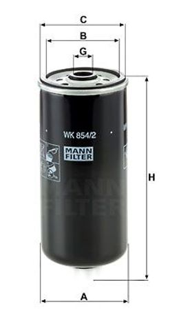 Фільтр паливний WK 854/2