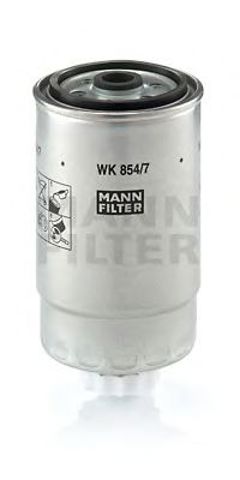 Фільтр паливний chrysler voyager 2.5crd-2.8crd 04- WK 854/7
