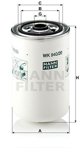 Фільтр паливний WK94020 MANN