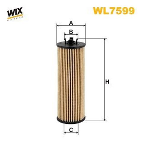Фільтр масла WL7599 WIX