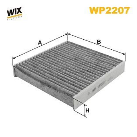 Повітряний фільтр салону WP2207 WIX