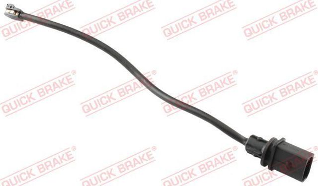Датчик зносу гальмівних колодок, передній лівий WS0358A QUICK BRAKE