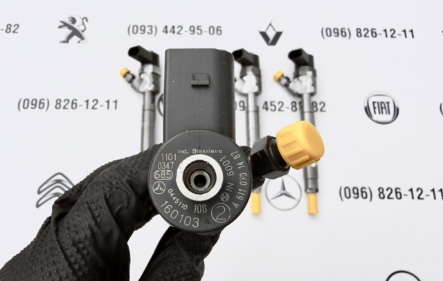 Форсунка дизельна в зборі, розпилювач + тримач 0445110108 BOSCH