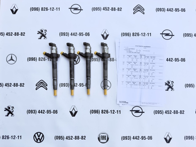 Форсунка дизельна в зборі, розпилювач + тримач 6C1Q9K546AC DENSO