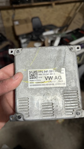Блок упавленія автосвітла 7P5941591A VAG