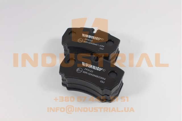 Комплект задніх колодок PF9123 ERREVI