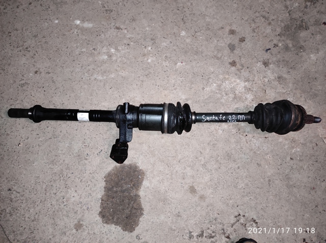 Привід передній правий 495002B600 HYUNDAI