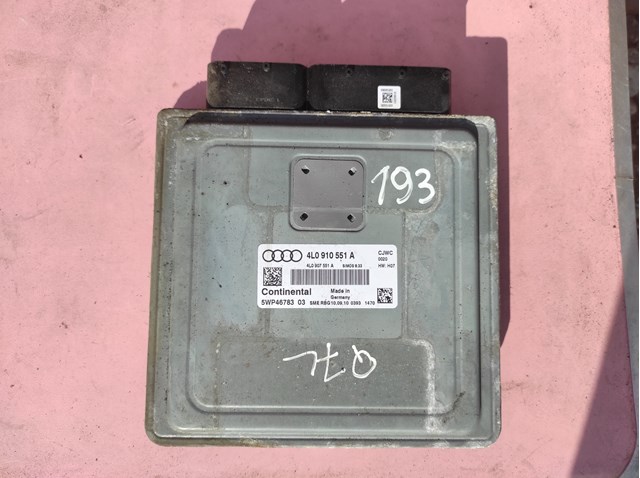 Блок електронного управління 4L0910551A VAG