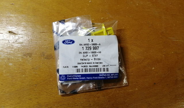 Фіксатор підпори капота AM5Z16828A FORD