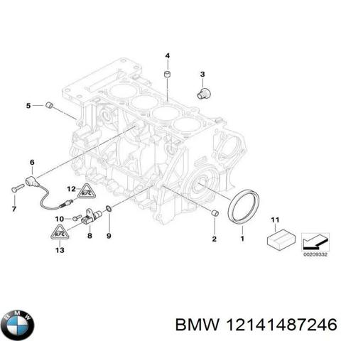 Датчик детонації 12141487246 BMW