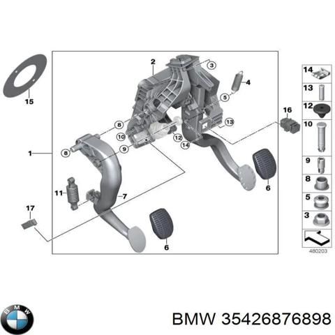 Датчик включення зчеплення 35426876898 BMW