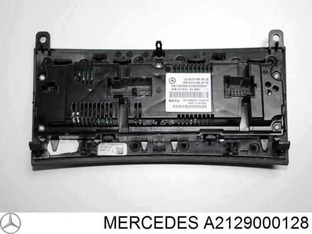 Блок управління режимів опалення / кондиціонування A2129000128 MERCEDES
