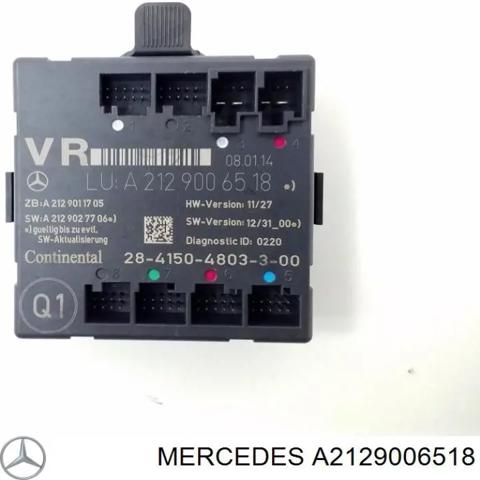 Блок комфорту передніх дверей A2129006518 MERCEDES