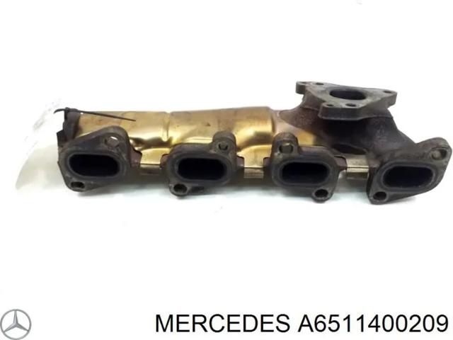 Газопроводи (колектор випускний) A6511400209 MERCEDES