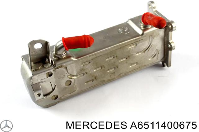 Радіатор системи рециркуляції ОГ A6511400675 MERCEDES