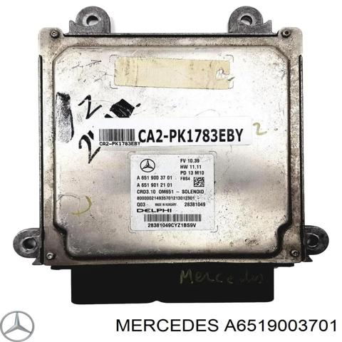 Комп'ютер двигуна A6519003701 MERCEDES