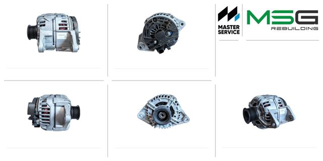 Генератор автомобільний 0124525020 MSG Rebuilding