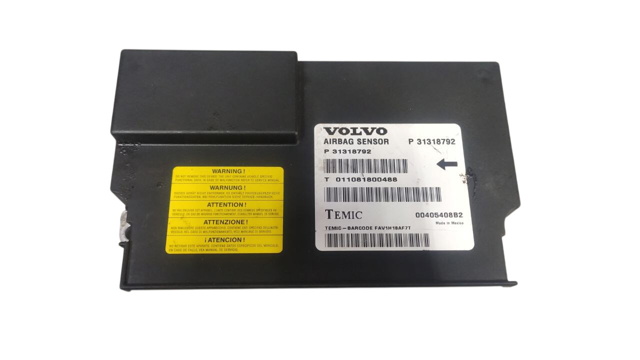Модуль-процесор управління подушки безпеки 31318792 VOLVO