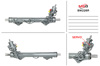 Рульова рейка з гур відновлена bmw 5 e60-61 03-10 32106772014