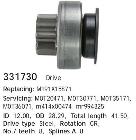 Бендикс Mitsubishi Pajero PININ