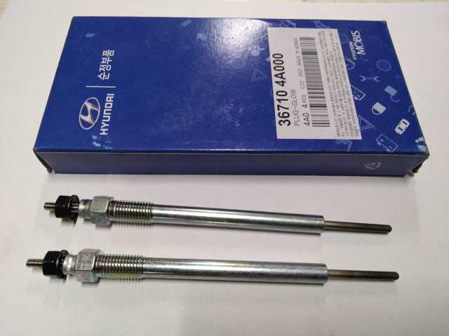 Свічки розжарювання 367104A000 HYUNDAI