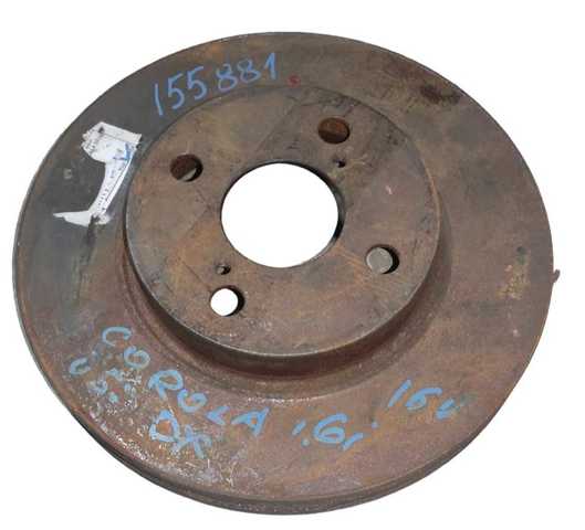 Гальмо дискове переднє 4351202070 TOYOTA