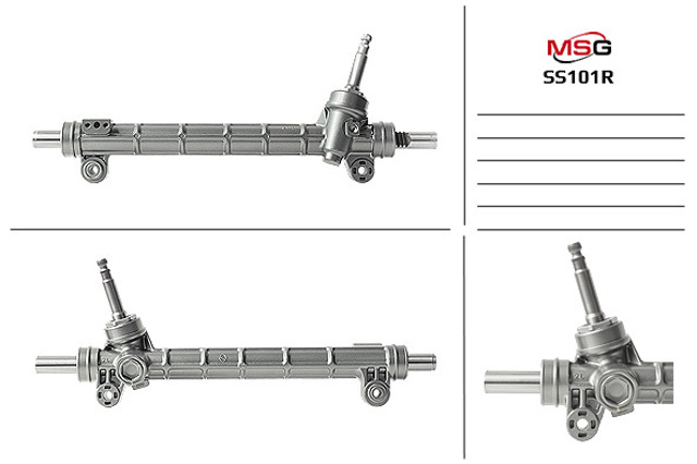 Кермова рейка 4650034011 SSANG YONG