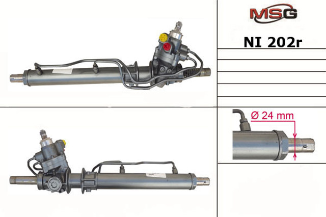 Рейковий рульовий механізм 492001M210 NISSAN