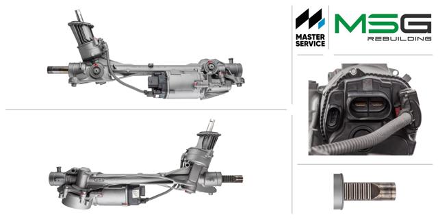 Рульова рейка з епк відновлена vw tiguan 16- 504678