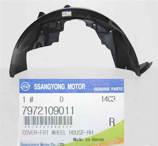 Підкрилки передні праві 7972109011 SSANG YONG